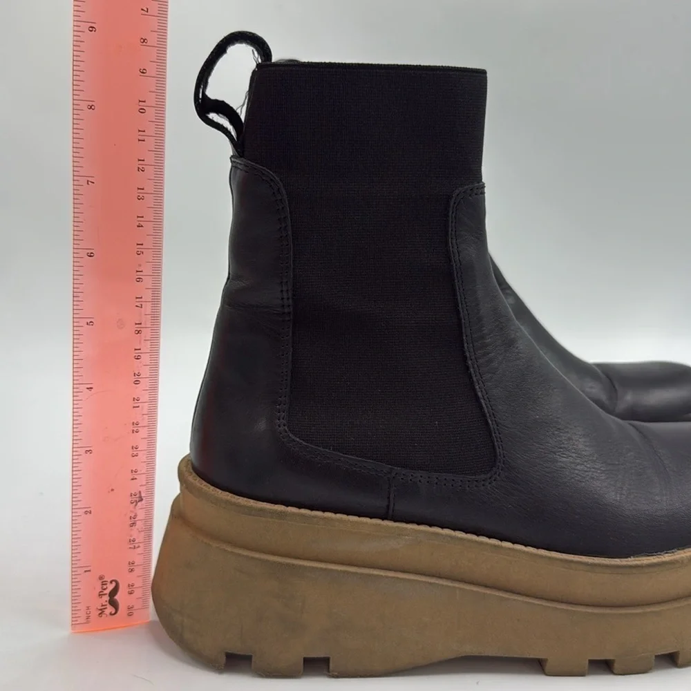 Steve Madden Sylar Boots Chelsea platform size 9